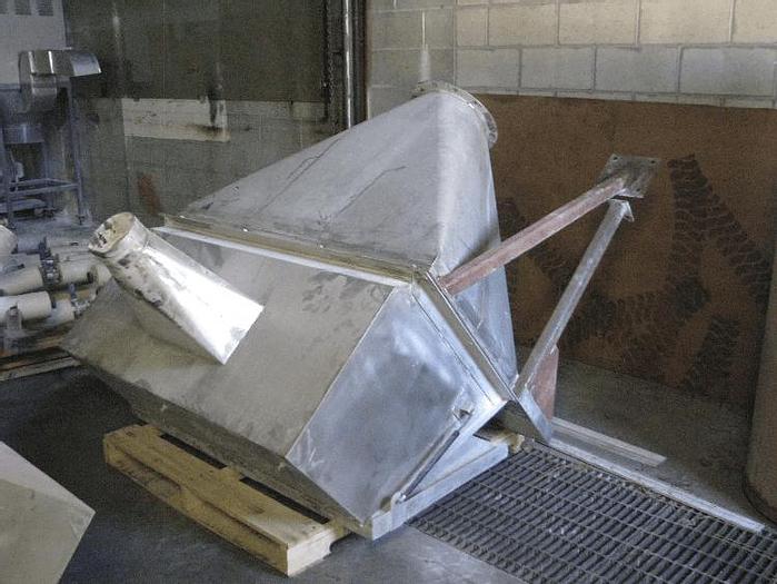 Used 100 CU. FT. MUNSON CYLINDRICAL PLOW BLENDER – S/S