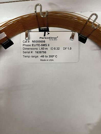 Perkin Elmer Elite-5ms II Capillary Column 60 Meter .32mm