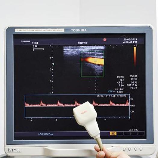D'occasion ECHOGRAPHE ECRAN PLAT RADIO + CARDIO TOSHIBA XARIO XG