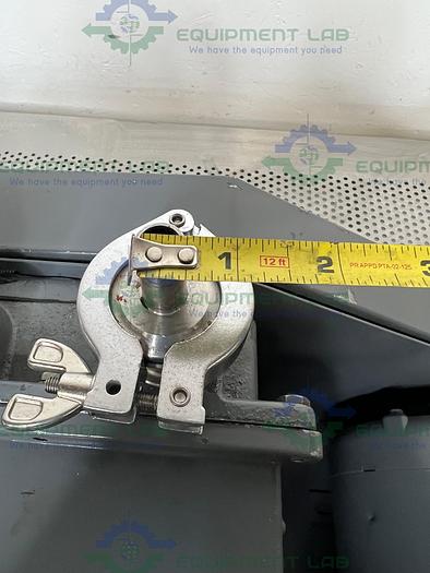 Used Welch 1402 DuoSeal Belt-Driven Rotary Vane Vacuum Pump 115/230V