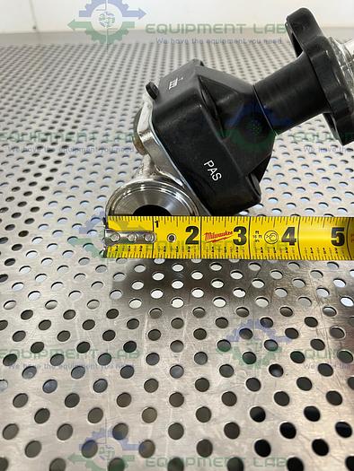 Used ITT 010-4197-961-00R CWP150 Diaphragm Valve w/ 1" Sanitary Fitting