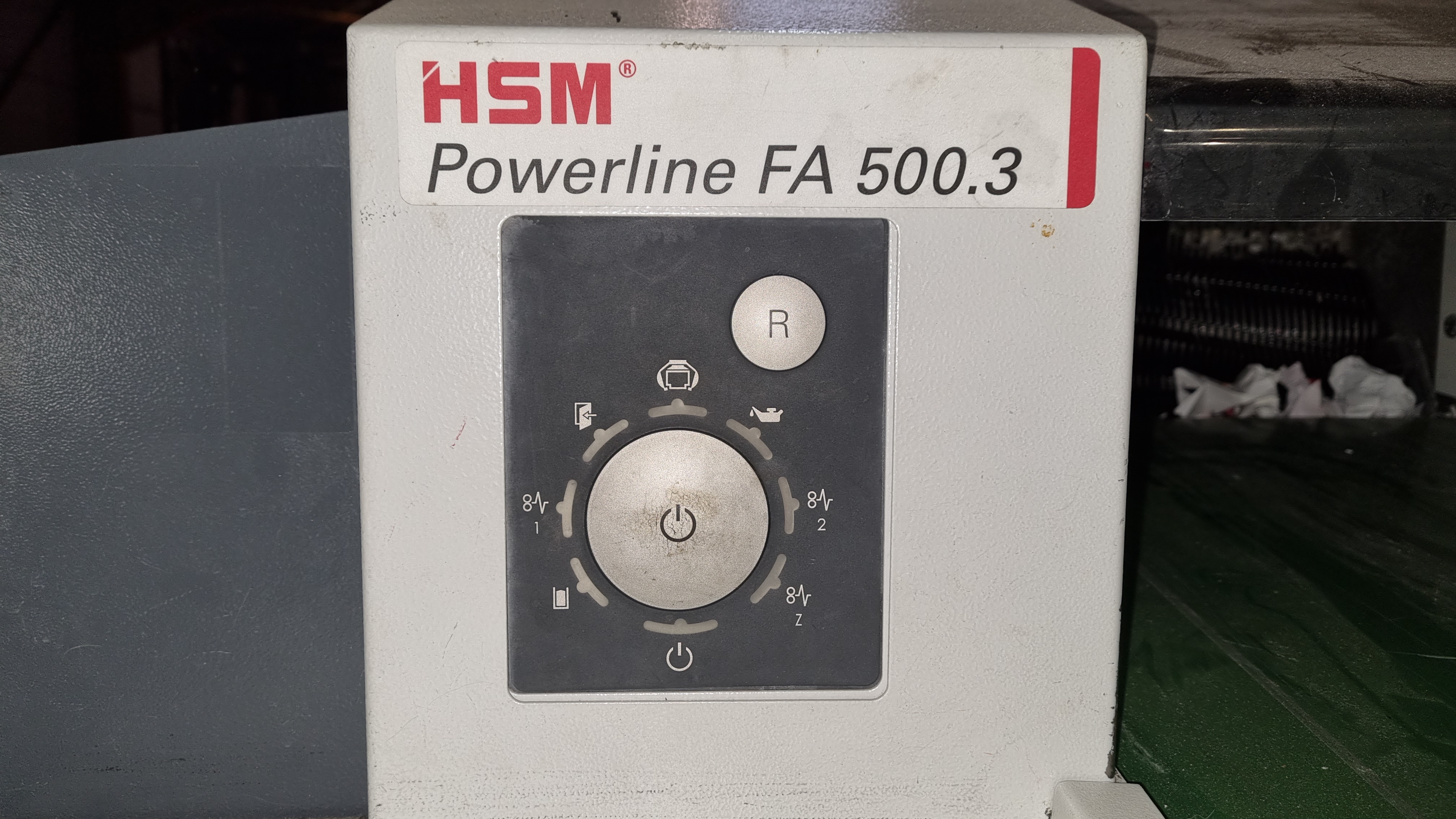 Used Aktenvernichter HSM Powerline FA 500.3, für Großmengen
