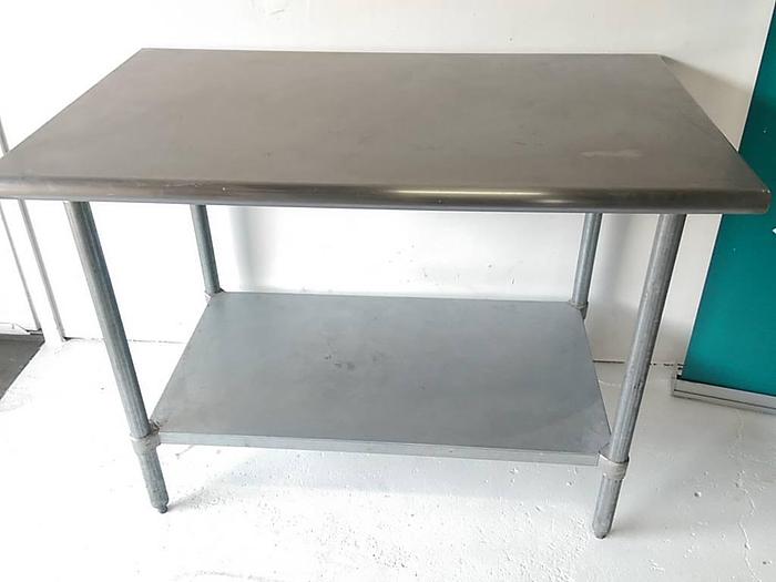Used 4′ long Stainless Kitchen Table