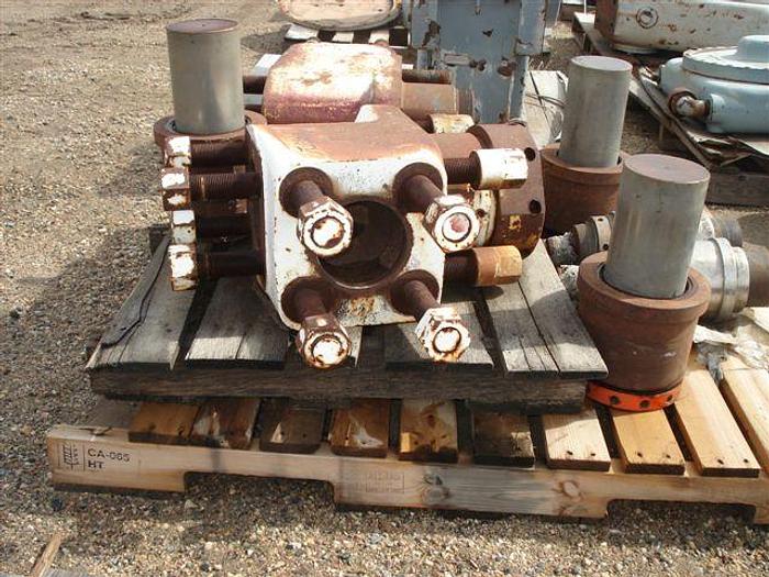 Used Western Roughrider RR1000 Triplex Frac/Mud Pump Module