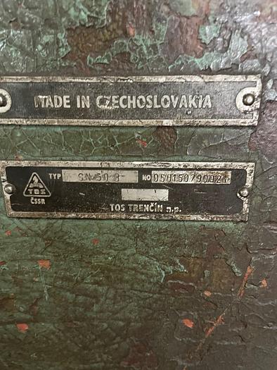 Used BRUGT DREJEBÆNK FABRIKAT TOS, MODEL SN 50 B