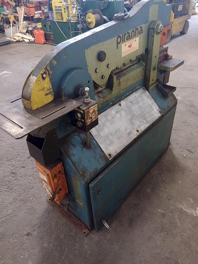 Used 50 TON PIRANHA MODEL #P3 HYDRAULIC IRONWORKER