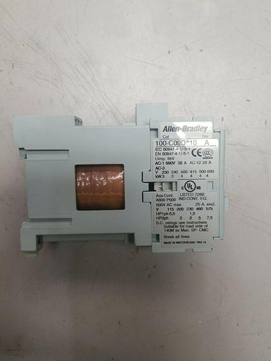 Used Allen Bradley Contactor Relay 100-C09D*10 Series A