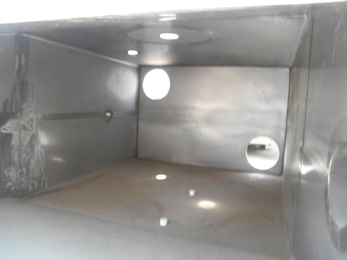 Used Hopper, 120 CF, S/st, 5' X 3.5' X 5', #S741238