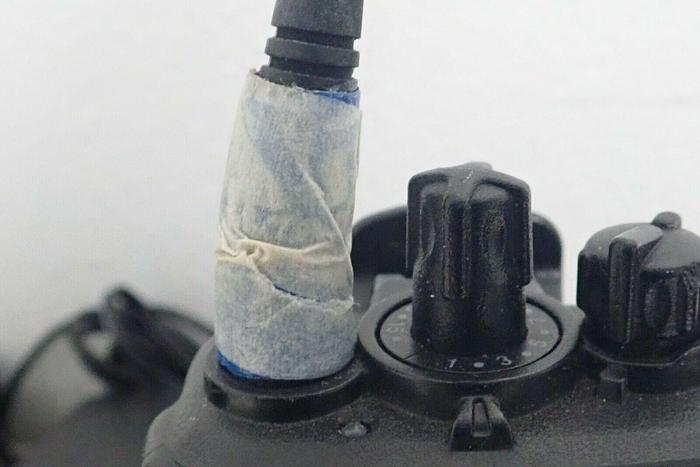 Used Vertex Standard VX-354-G7-5 UHF Two-Way Radio w/ Charger & AC Adapter 788026126651