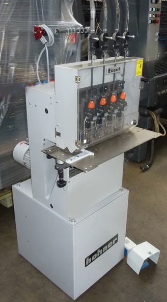 Used HOHNER EXACT multihead block and brochure wire stitching for normal stitching 2003