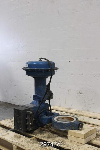 Used Fisher 9510 6" Butterfly Control Valve #29747