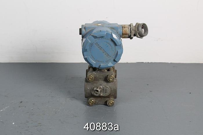 Used Rosemount 1151 Series Pressure Transmiter #40883