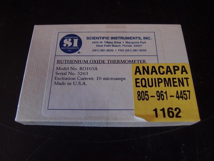 Used Ruthenium Oxide Thermometer Sensor RO105A 10 Microamps (1162)