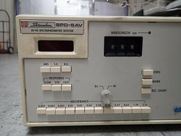 Used Shimadzu SPD-6AV UV-VIS Spectrophotometric Detector
