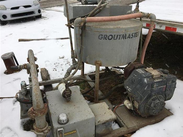Used Grout Master Piston Pump Mixer