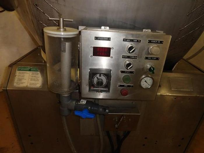 Used Blentech Vacuum Pass-Thru Tumbler; Md#VT-1000; Hydraulic