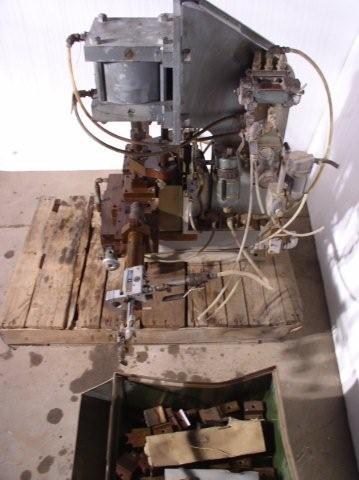 Used 2 Ton C-Frame Pneumatic Press; 12" x 12" Bed; 3" Str; 10" D.L.O.; 8" Throat