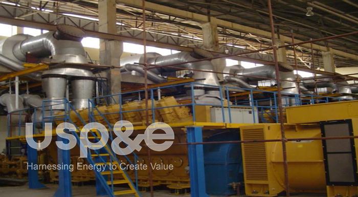 Used 5.7 MW 2005 Used Caterpillar G16 CM34 CAT MAK Natural Gas Power Plant