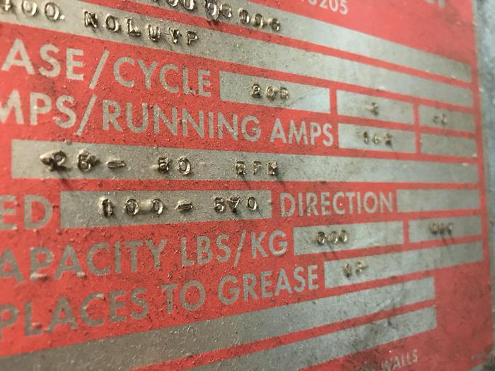 Used 1998 BRAUN 450LB OPEN POCKET