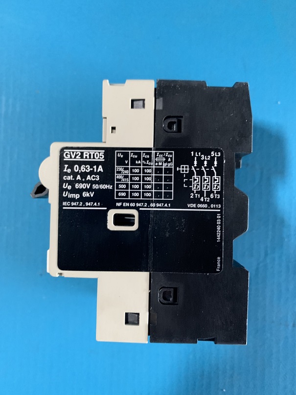 Used Telemecanique Motor Circuit Breaker GV2-RT05