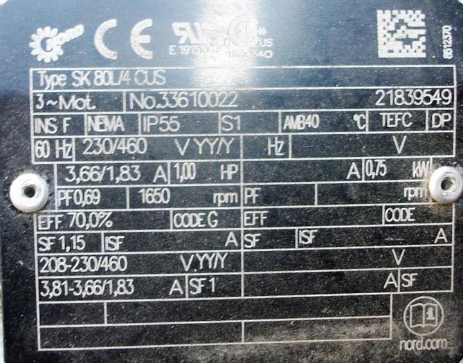 Used Conveyor, Belt, 48" X 10', S/st, Portable, Vari-Speed, #S742873