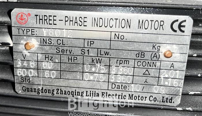 Used 2010 Hold MJ-300M Used Sliding Table Saw c/w 3PH 25 kVA Isolation Transformer #BM2340