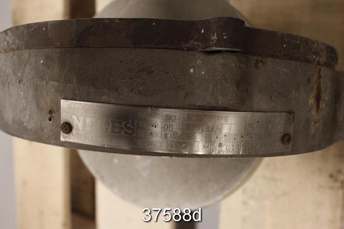 Used Neles Jamesbury 8" Control Butterfly Valve, L11CMA08-AAJA #37588