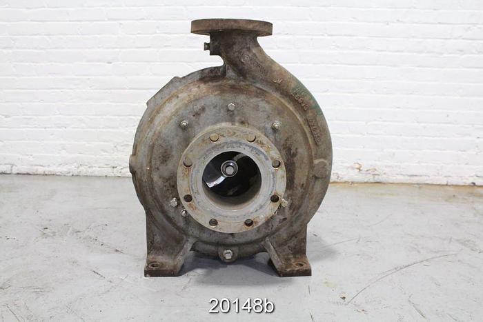 Used Goulds 3175 Pump, 3175S, 4X6X18, 16" Impeller, 2/4- Vane Impeller,
Ss Casing, Ss Impeller, Ss Stuffing Box, Ss Suction Side Plate, Mechanical Seal #20148