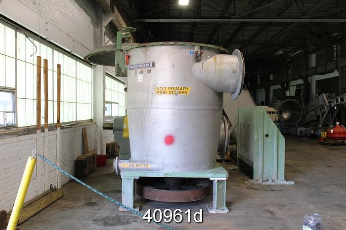 Used Voith Sulzer VPS 35 Pressure Screen #40961