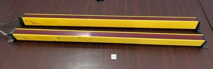 Used PAIR OF STI MINI SAFE 4600 SERIES SAFETY CURTAIN MS46-30-870-Q1