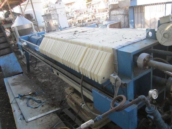 Used Filter, P&F, 33" X 31.5", PPL, 36 Plates, Pump #S738643
