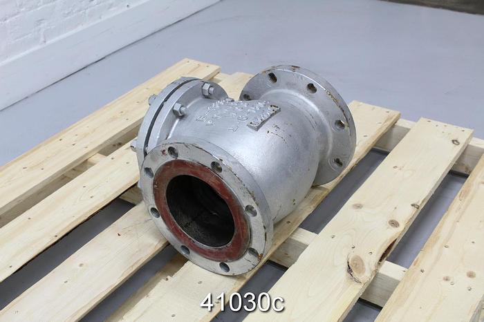 Used Powell 6" Swing Check Valve #41030