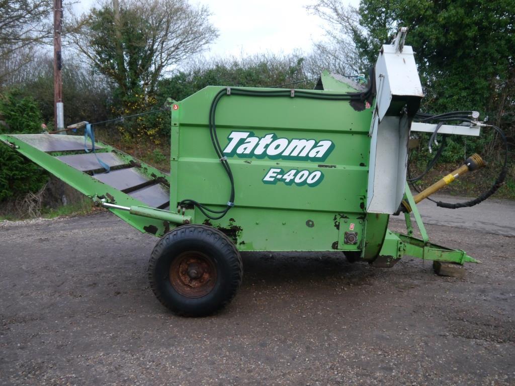 Used Tatoma E-400 Straw Chopper