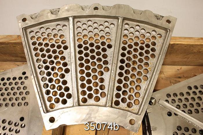 Unused Voith 54HA Pulper Extraction Plate, 74" Outer Diameter, .75" Hole #35074
