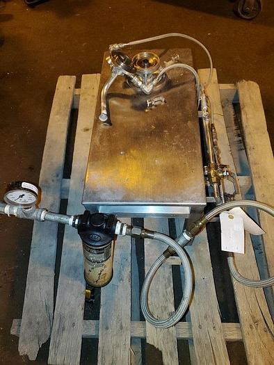 Used 3″ JET MILL LABORATORY MILL – S/S – MODEL 02-606 (#9428)