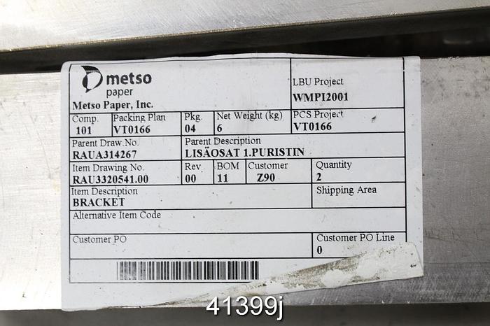 Used Metso Paper Dolley Assembly For Crane, 3 Dolleys #41399