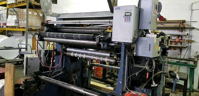 Used 40" ( 1.0M) GOEBEL RAPID D1 SLITTER REWINDER REBUILT