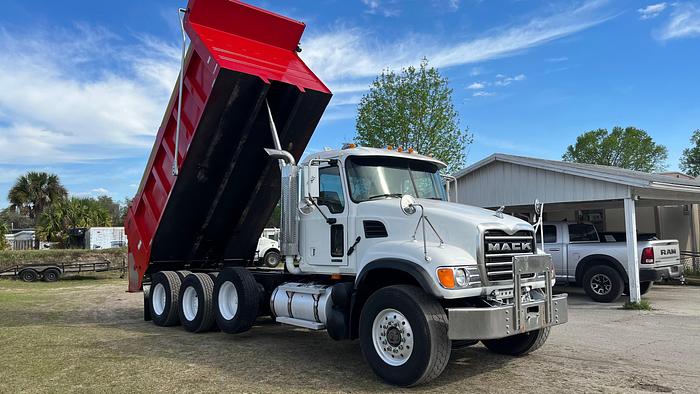 Used 2004 Mack Granite CV713 Tri-Axle Dump Truck