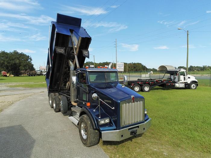 Used 2011 KENWORTH T-800 FACTORY DUMP TRUCK