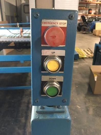 Used 60" X 60" SHEET STACKER FOR ROSENTHAL / CONTECH