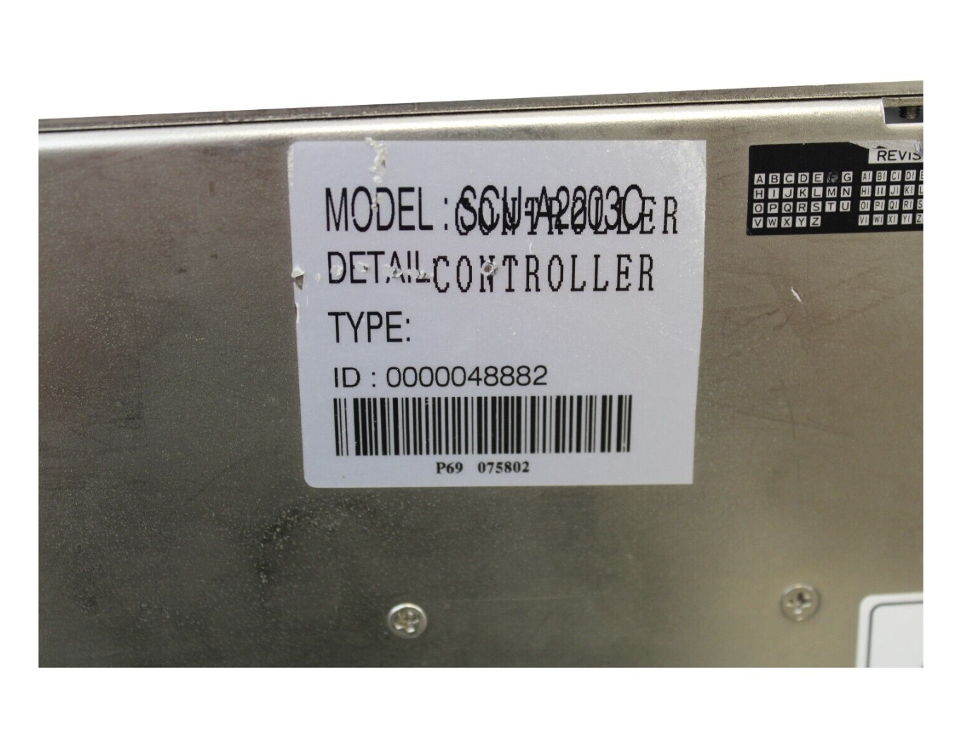 Used BOC Edwards SCU-A2203PV TURBOMOLECULAR PUMP CONTROL UNIT 200-240V