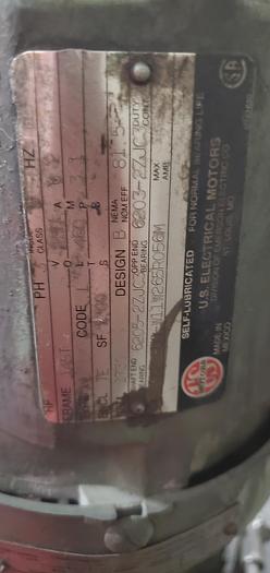 Used 2 HP MYERS HIGH SPEED DISPERSER - V/S - UL LISTED