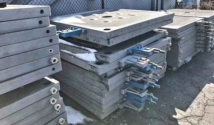 Used 140 CU. FT. JINGJIN MEMBRANE FILTER PRESS  – 1500 MM (#9130)