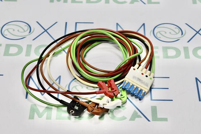 Used Philips 989803152051 5-Lead Set Grabber AAMI