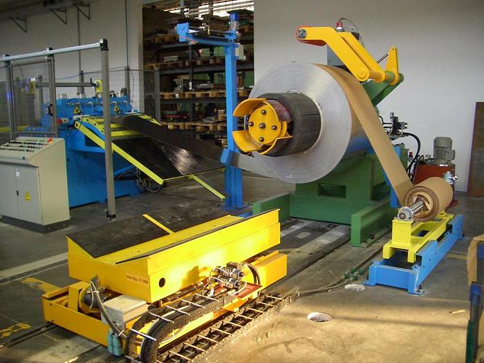 New F&P 1000x1.5mm Roll Feeder CTL Line (New) #3209