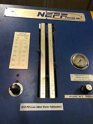 Used 2002 NEFF HYD 4 Ton ASSEMBLY Press