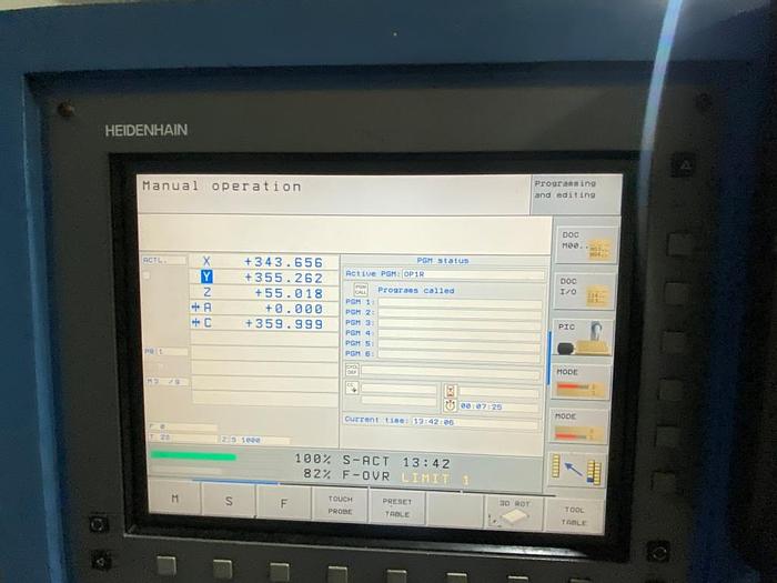 Used 2007 Dah Lih PT 128 5 Axis Machining Center