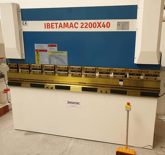 PIEGATRICI 2 ASSI 2200X40 T CE NUOVA IBETAMAC