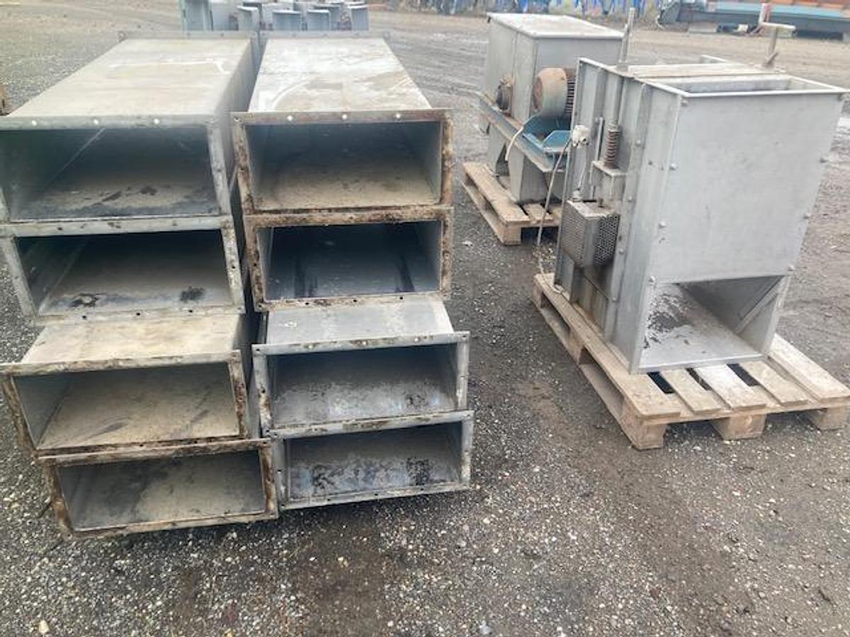 Used Bucket elevator Stainless steel height 9m