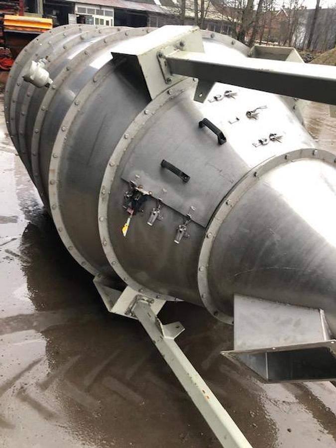 Used Screw Mixer Stainless steel